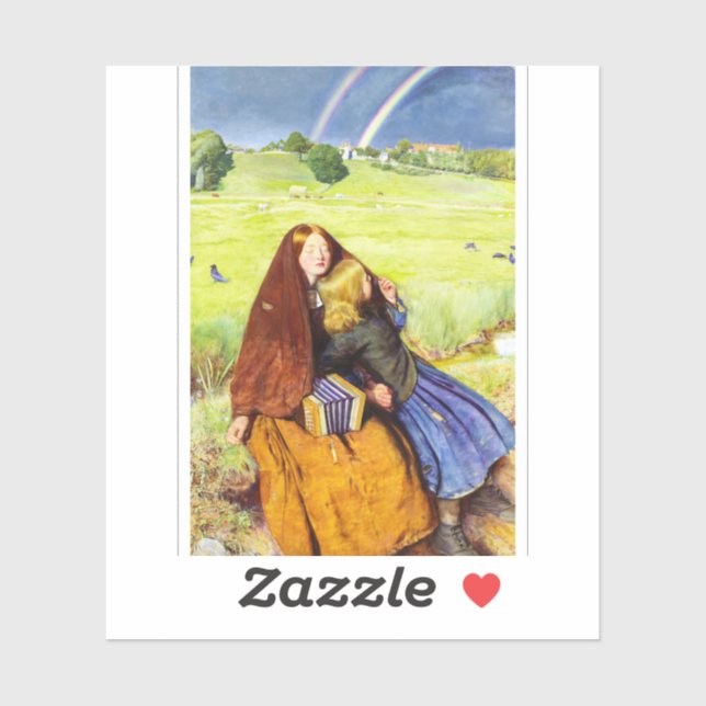 The Blind Girl by John Everett Millais (Sheet)