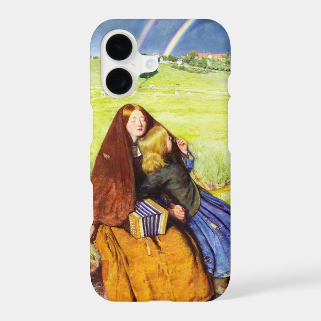 The Blind Girl by John Everett Millais (Back)