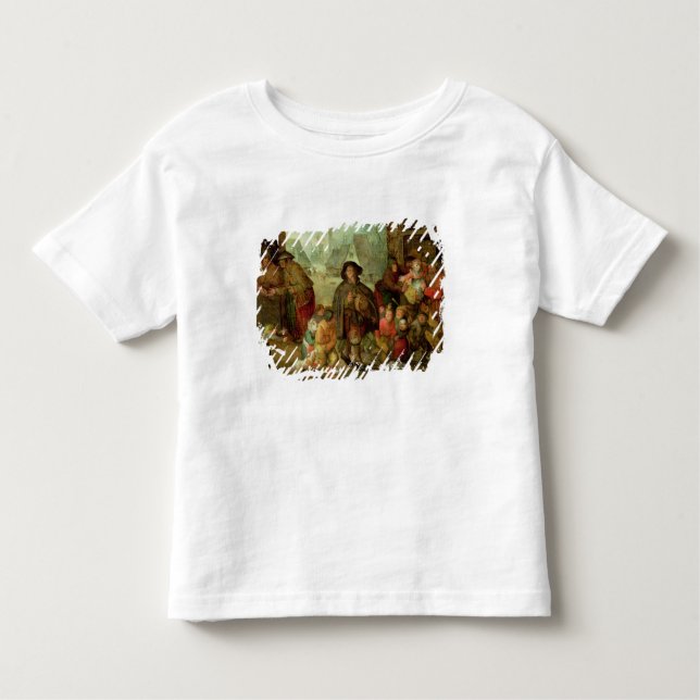 The Blind Hurdy Gurdy Player Toddler T-Shirt (Front)