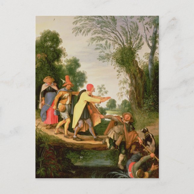 The Blind Leading the Blind Postcard (Front)