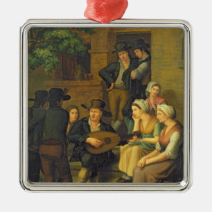 The Blind Singer, 1828 Metal Tree Decoration