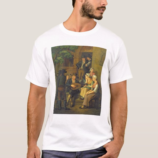 The Blind Singer, 1828 T-Shirt (Front)