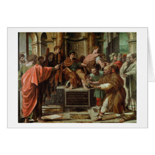 The Blinding of Elymas (cartoon for the Sistine Ch