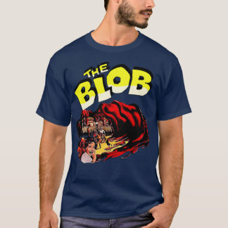 THE BLOB Retro Cult Classic Horror Fan Art T-Shirt