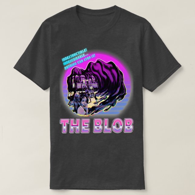 THE BLOB VAPEWAVE T-Shirt (Design Front)