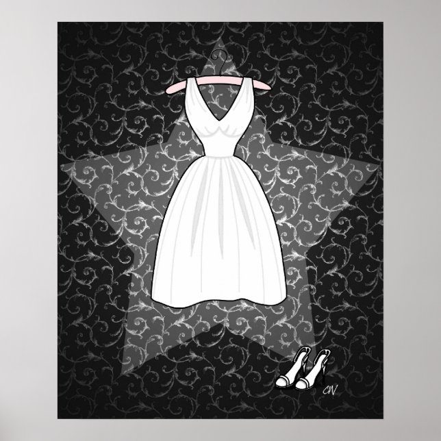 'The Blond Starlet' Print (Front)