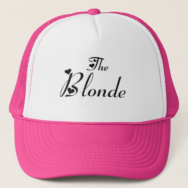 The blonde cap (Front)