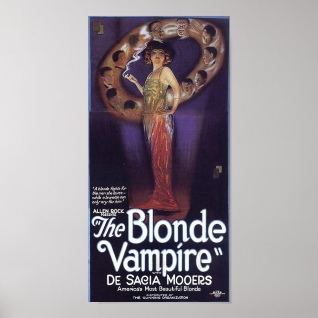 The Blonde Vampire Poster (Front)