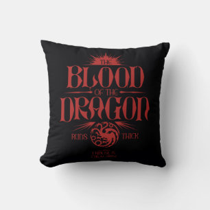 The Blood of the Dragon Runs Thick Cushion