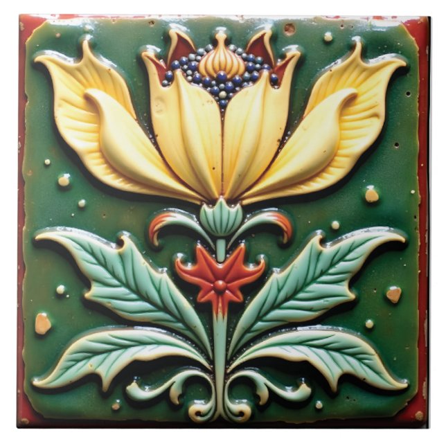 The Bloom of Aurenvale Tile (Front)