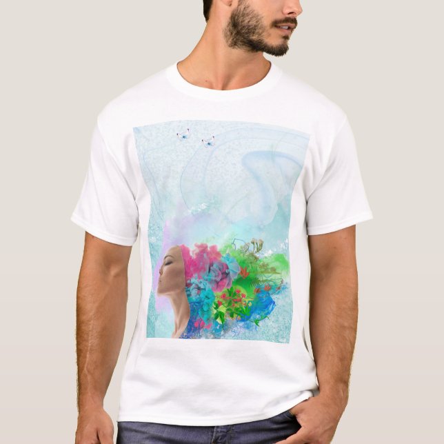 The Bloom of Imagination T-Shirt (Front)