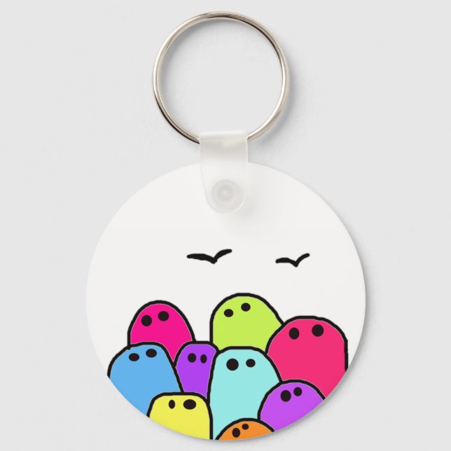 the bloubs keychain (Front)