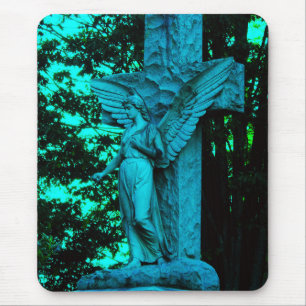 The Blue Angel and the Cross Mouse Pad