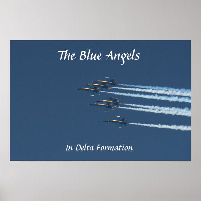 The Blue Angels Poster (Front)