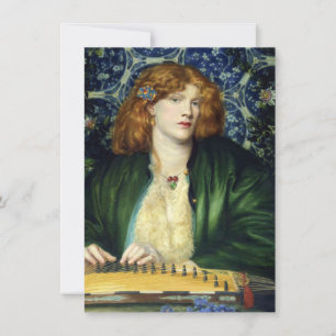 The Blue Bower (by Dante Gabriel Rossetti) Card