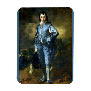 The Blue Boy by Thomas Gainsborough Magnet