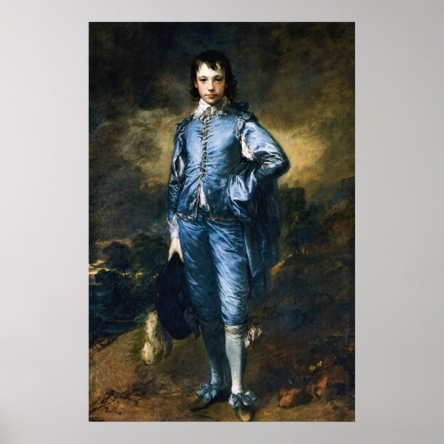 The Blue Boy by Thomas Gainsborough Poster (Front)