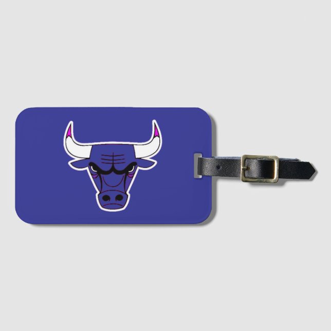 The Blue Bulls  Luggage Tag (Front Horizontal)