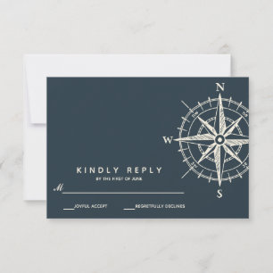 The Blue Compass   Wedding RSVP