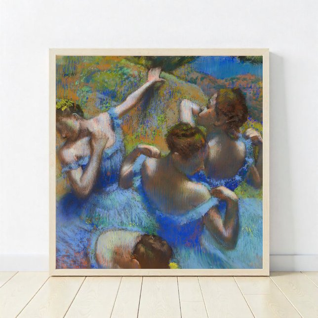 The Blue Dancers, Degas Art  Poster (Creator Uploaded)