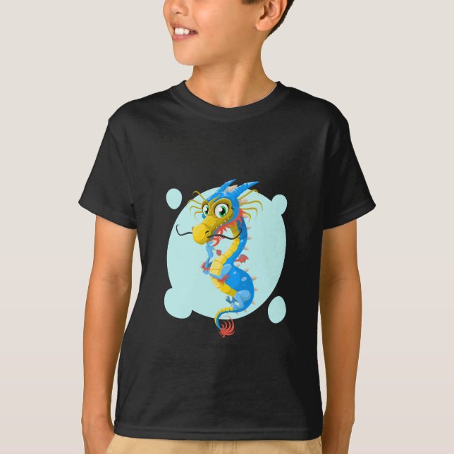 The Blue Dragon T-Shirt (Front)