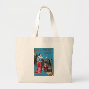 The Blue Fairy Book Large Tote Bag