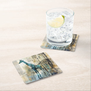 The Blue Giraffe in Paris Coaster