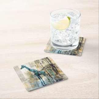 The Blue Giraffe in Paris Coaster