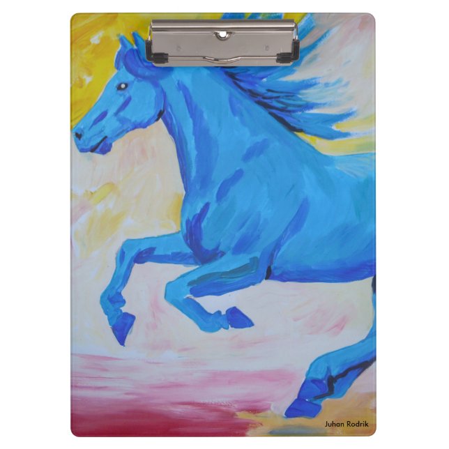 The Blue Horse Clipboard (Front)