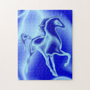The Blue Horse - Jigsaw Puzzle