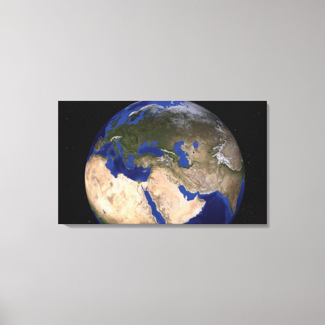 The Blue Marble Next Generation Earth 2 Canvas Print (Front)