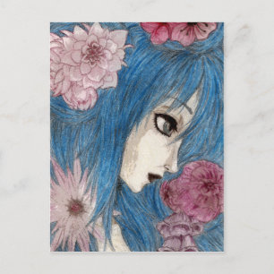 The Blue Nymph Postcard