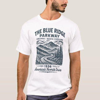 The Blue Ridge Parkway Virginia T-Shirt