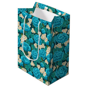 The Blue Rose Medium Gift Bag