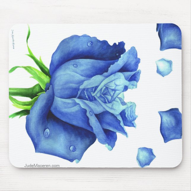 THE BLUE ROSE MOUSEPAD (Front)