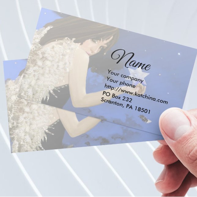 The Blue Star Business Card (Creator Uploaded)