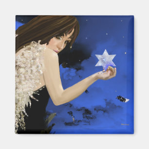 The Blue Star Magnet