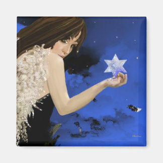 The Blue Star Magnet