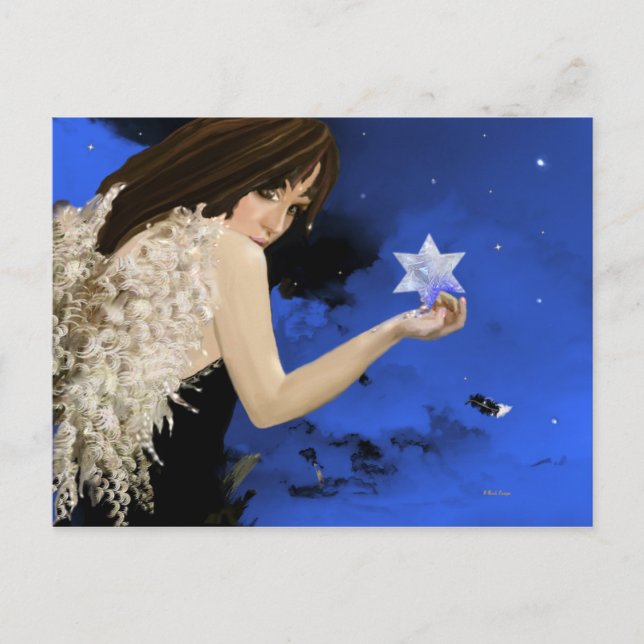 The Blue Star! Postcard (Front)