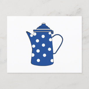 The Blue Teapot Postcard