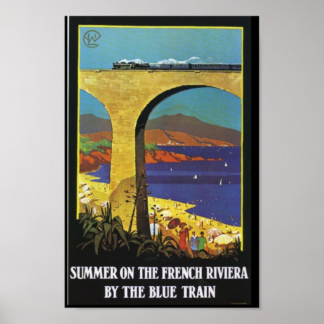 The Blue Train Summer on the French Riviera Poster (Front)