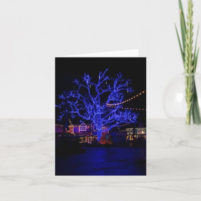 The Blue Tree Holiday Card (Front)