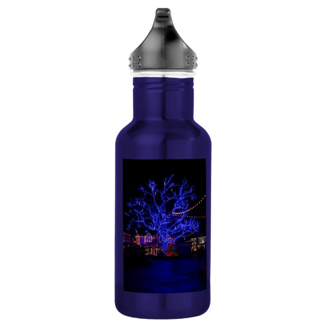 The Blue Tree Stainless Steel Water Bottle (Right)