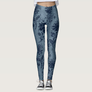 The Blue Velvet  Series Design 9  Leggings