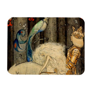 “The Bluebird” by John Bauer Magnet
