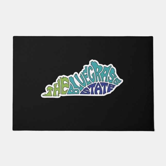 The Bluegrass State - Kentucky Doormat (Front)