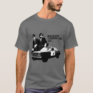 The Blues Brothers with Car funny T-Shirt