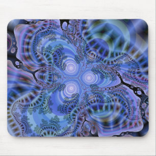 "The Blues" Fractal Mousepad