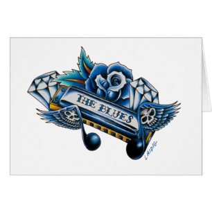 The Blues Harmonica Flash Art