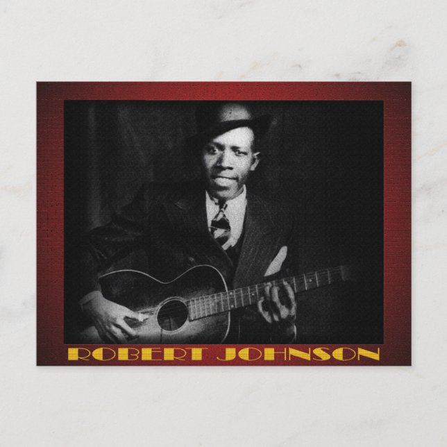 The Blues of Robert Johnson Postcard (Front)